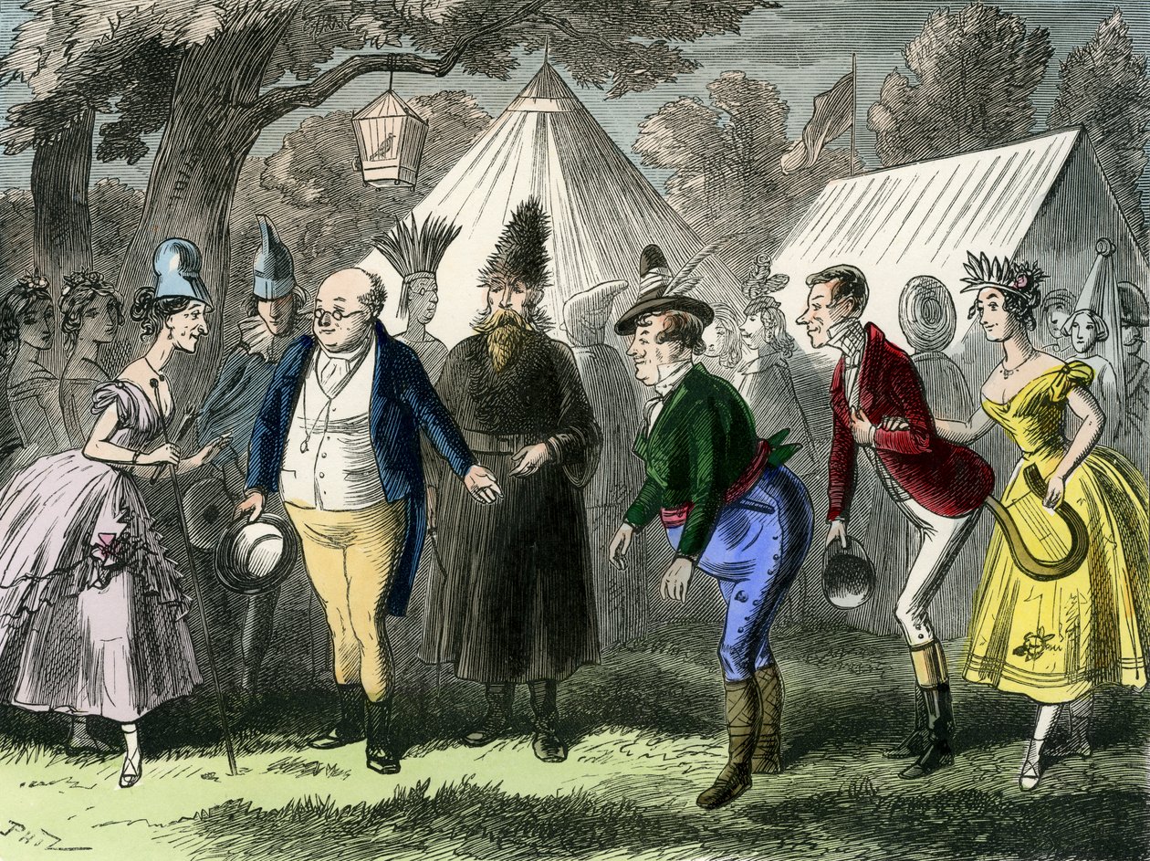 O Clube Pickwick por Charles Dickens de Hablot Knight Browne