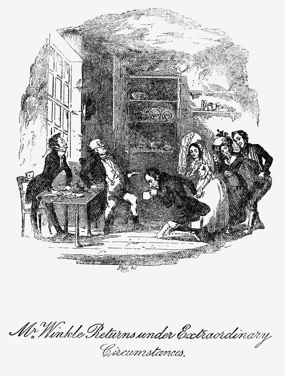 "Os papéis Pickwick" - de Hablot Knight Browne