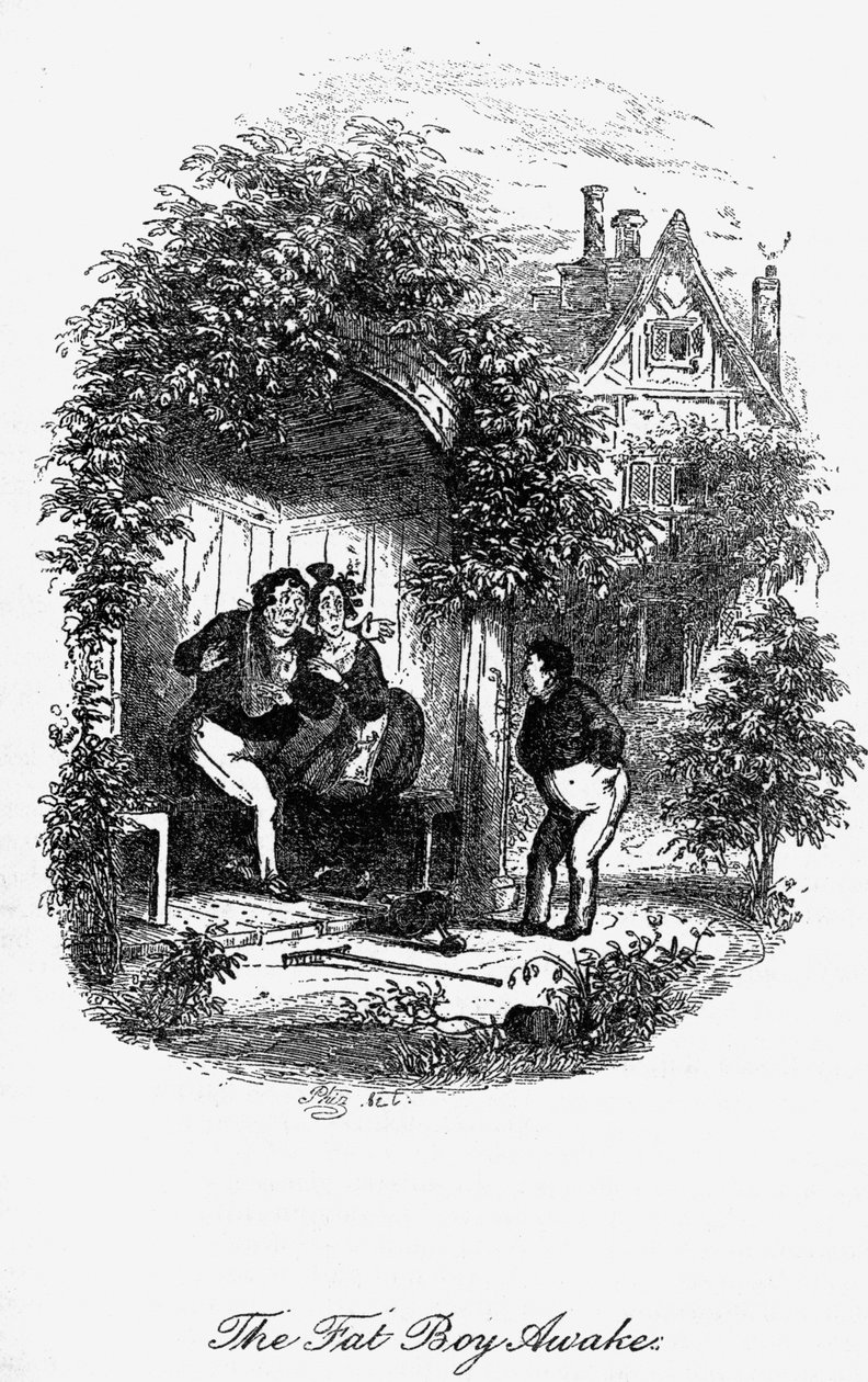 "Os papéis Pickwick" - de Hablot Knight Browne