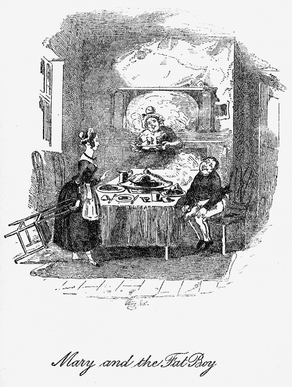 "The Pickwick papers" por Charles Dickens de Hablot Knight Browne