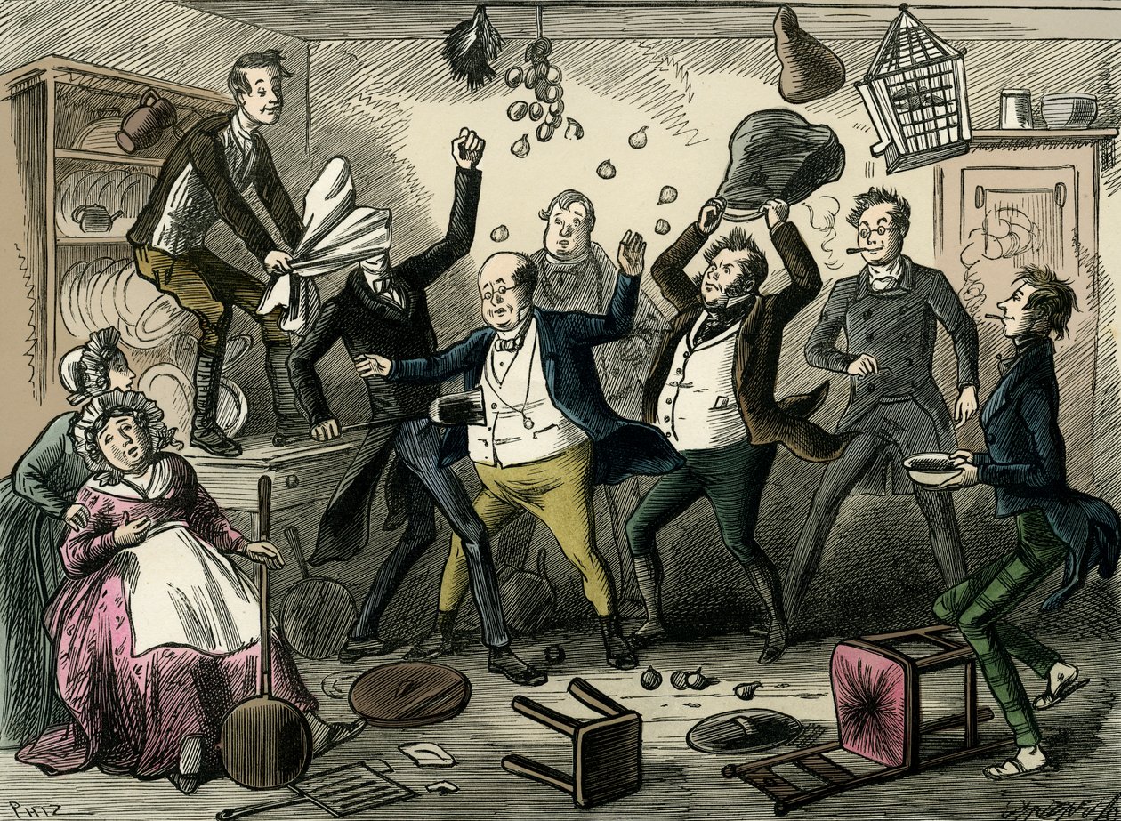The Posthumous Papers of the Pickwick Club, de Dickens de Hablot Knight Browne