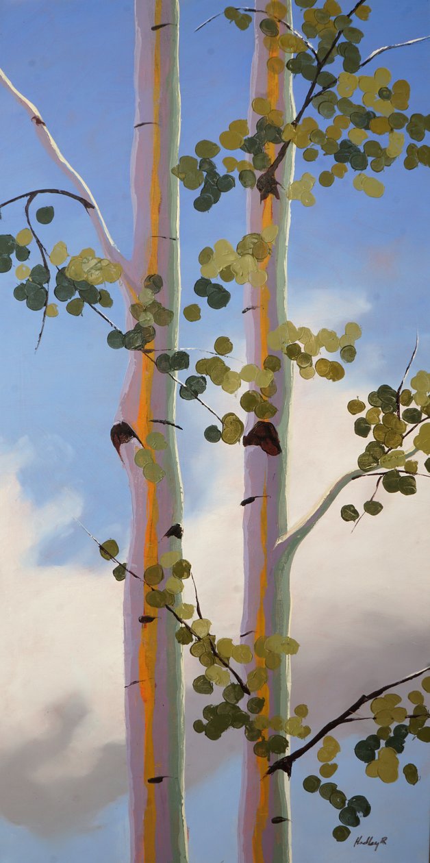 Aloft, c. 2024 (óleo sobre tela) de Hadley Rampton