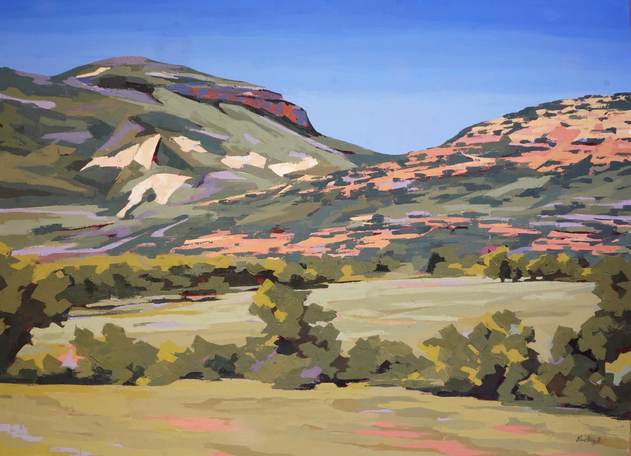 Hermosa View, c. 2024 (óleo sobre tela) de Hadley Rampton