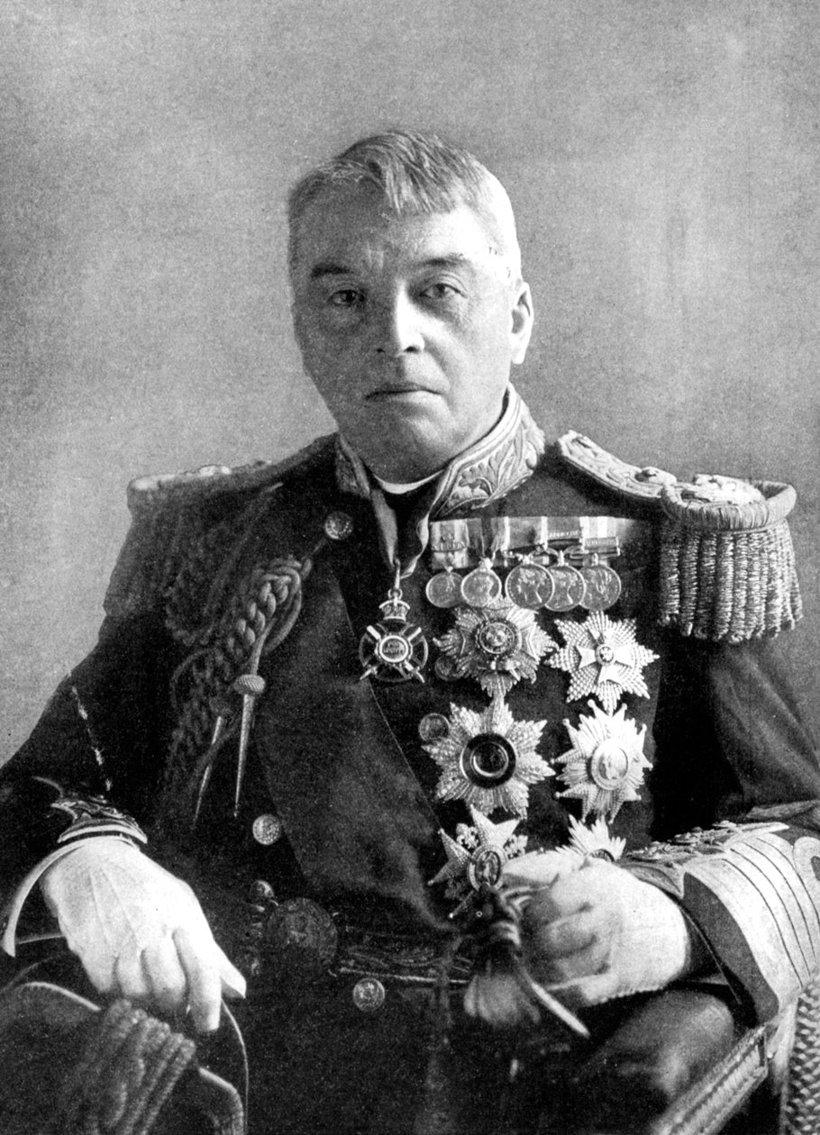 Lord Fisher de Kilverstone, Comandante Naval Britânico, Primeira Guerra Mundial, 1914 de Haines