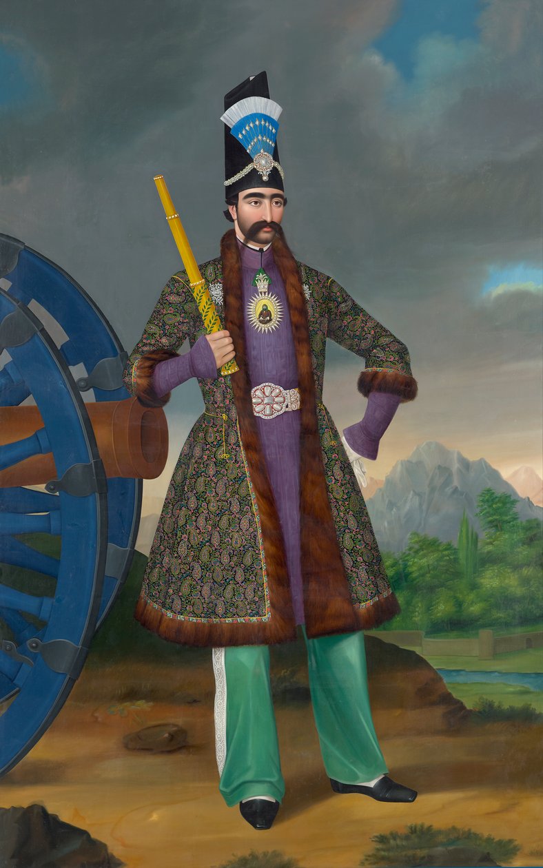 Naser ad-Din, o Xá da Pérsia de Hakob Hovnatanyan
