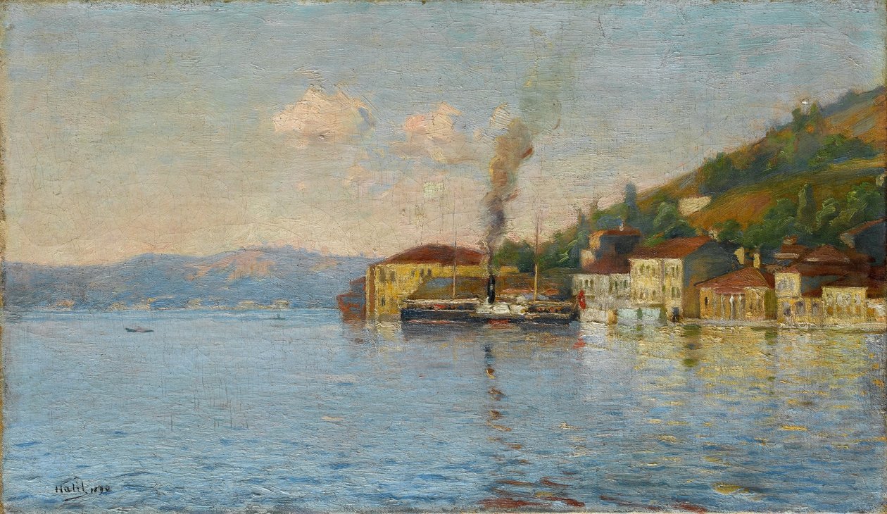 Linha da balsa de Cengelkoy, cais da balsa de Cengelkoy de Halil Pasa