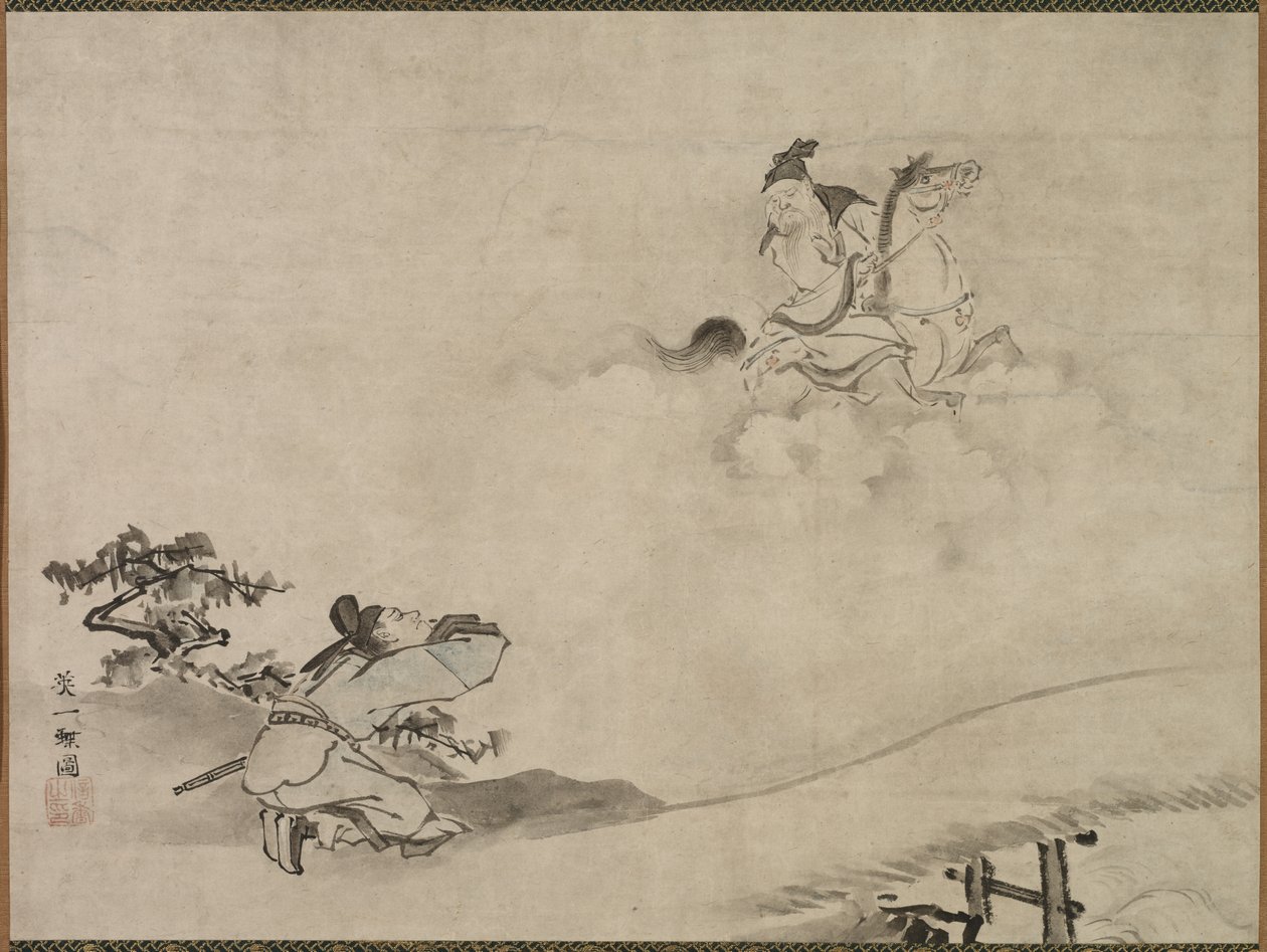 Daoísta Imortal de Hanabusa Itcho
