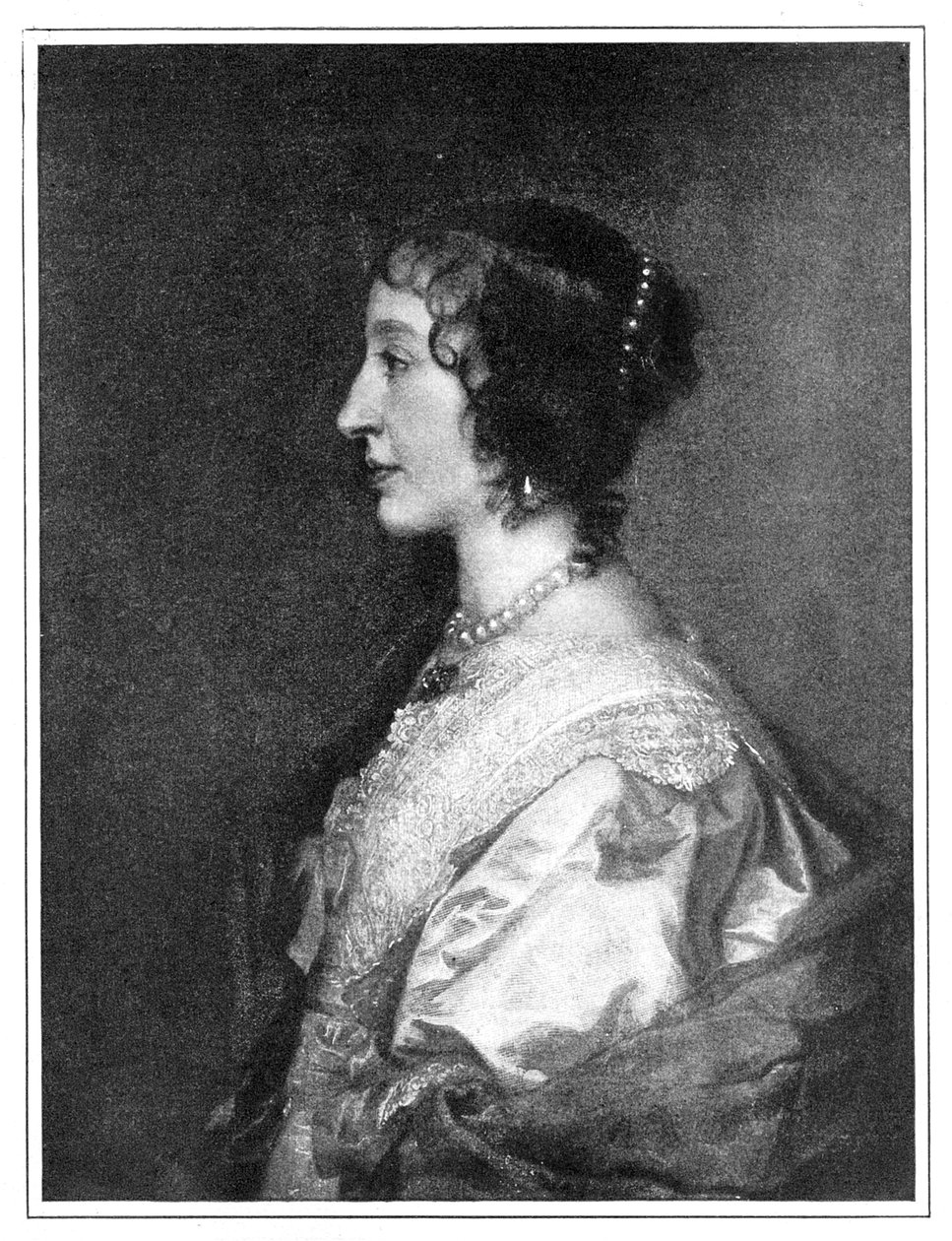 Henrietta Maria da França 1609-1669, 1899. de Hanfstaengel