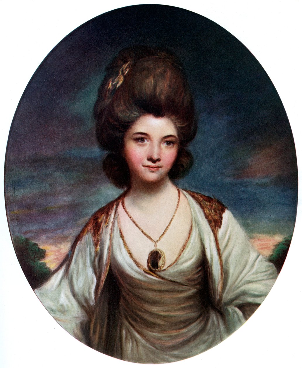 Lady Betty Compton, c1780. de Hanfstaengel