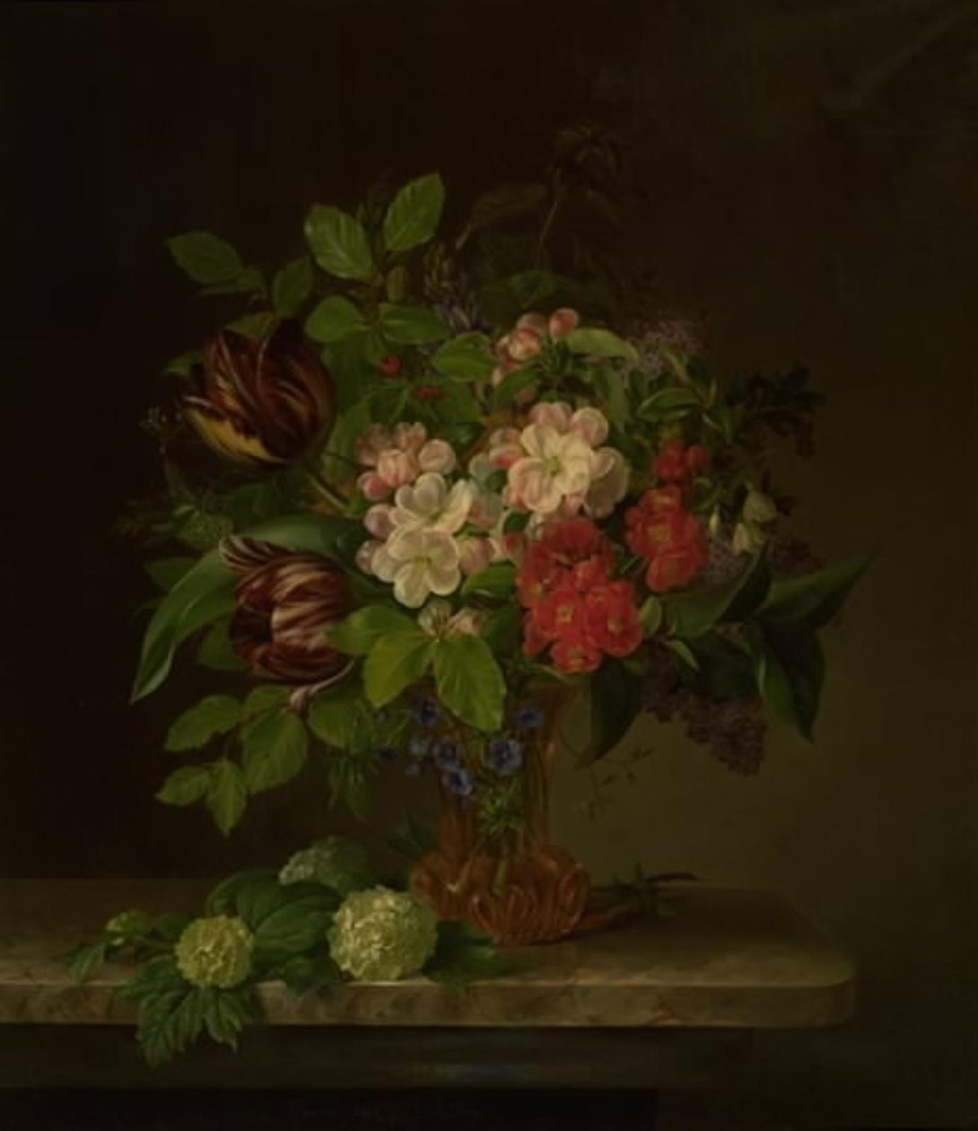 Um copo de flores da primavera de Hanne Hellesen