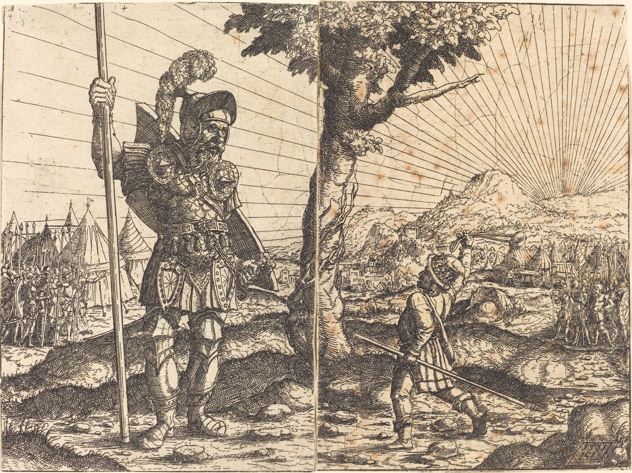 Davi e Golias de Hanns Lautensack