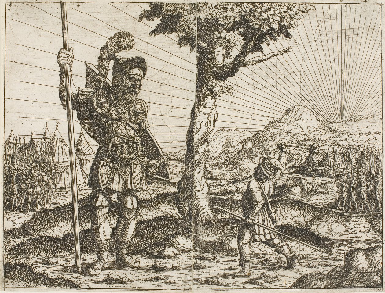 Davi e Golias de Hanns Lautensack