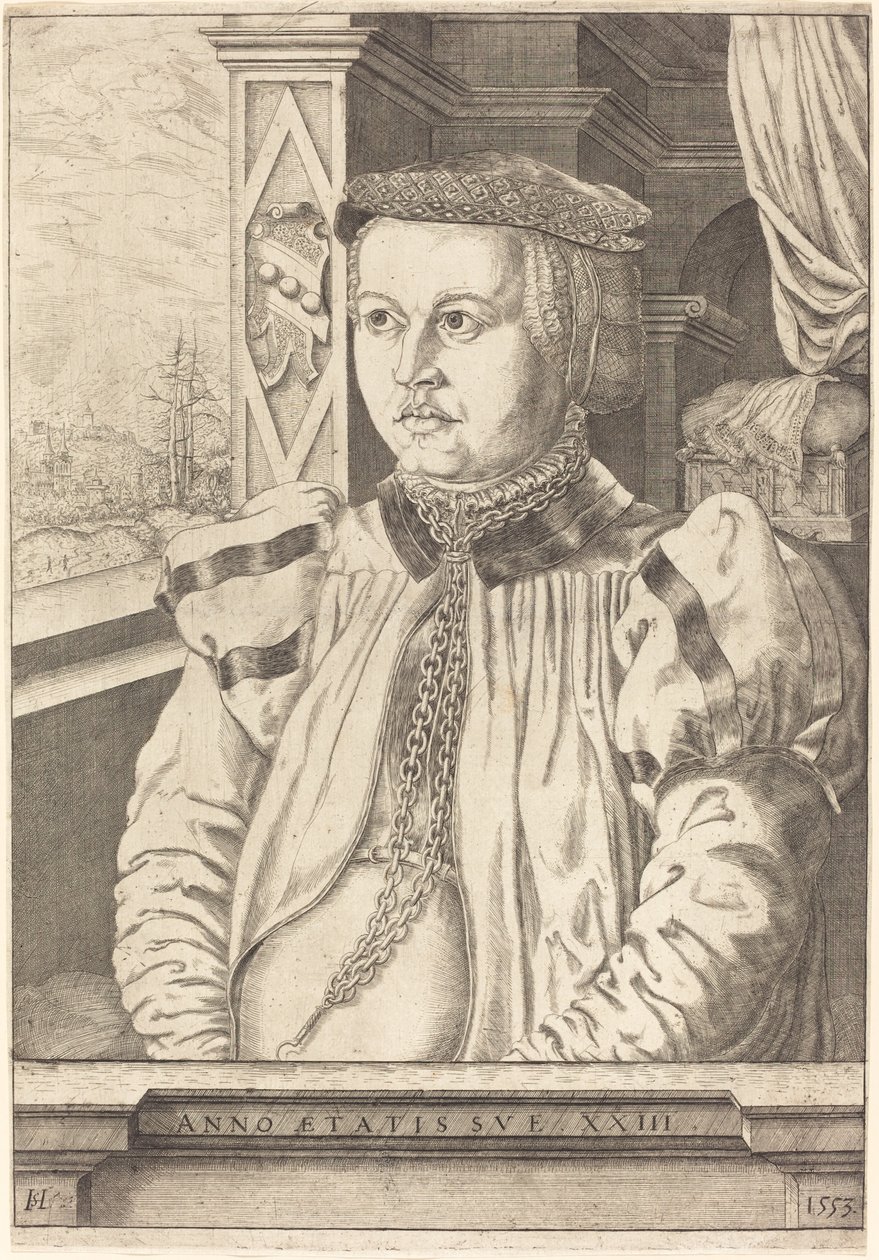 Lady von Eck (nascida Piencsenau) de Hanns Lautensack