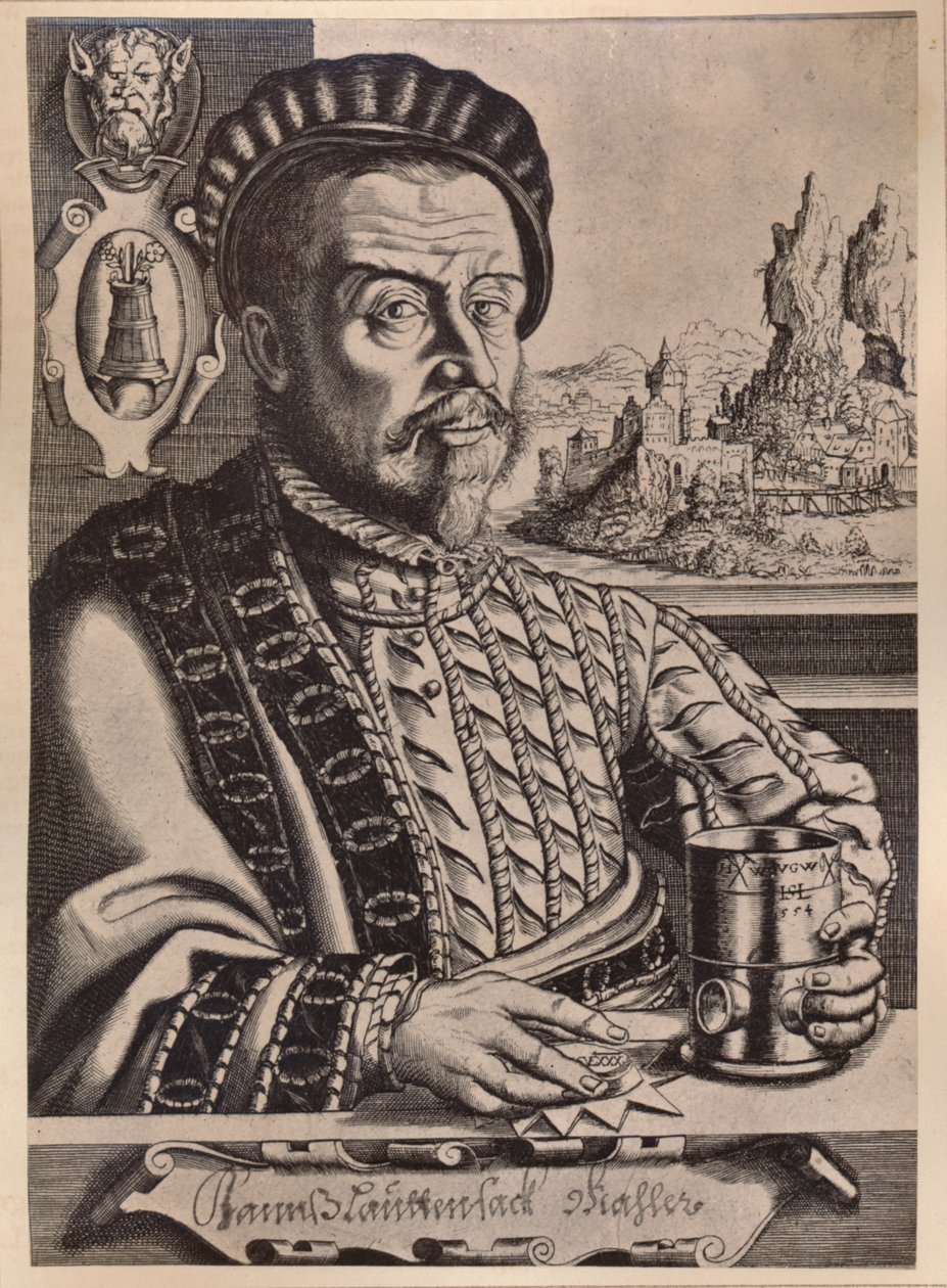 Hans Sebald Lautensack, gravurista alemão, desenhista e medalhista, século XVI, 1894 de Hanns Sebald Lautensack