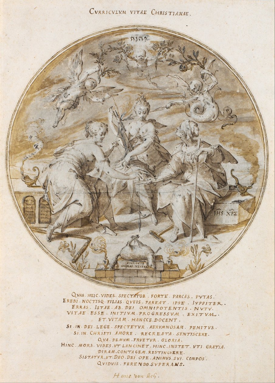 O currículo da vida cristã, de Hans von Aachen