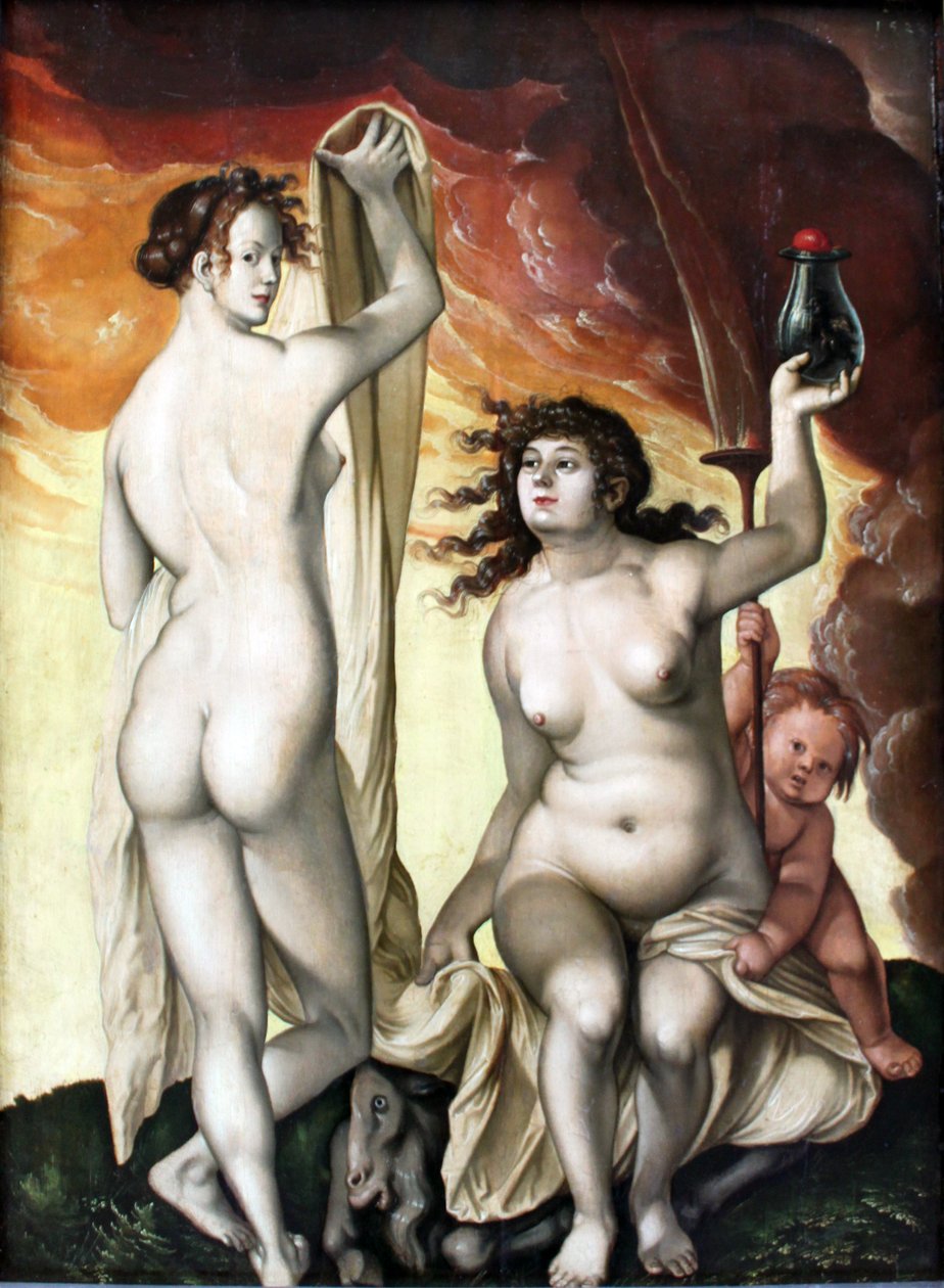 Duas bruxas de Hans Baldung Grien