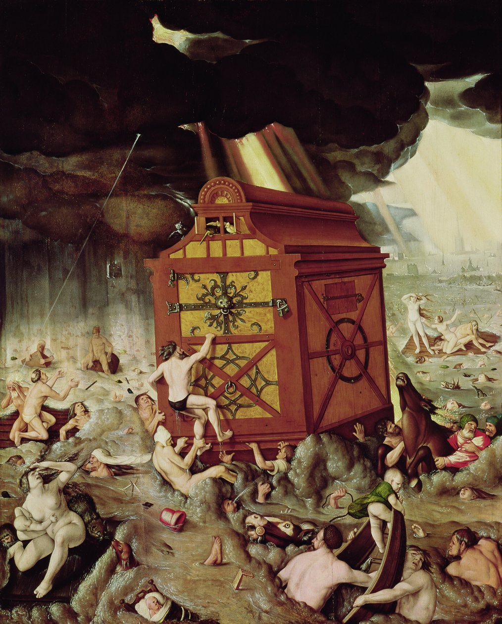 O Dilúvio, 1516 de Hans Baldung Grien