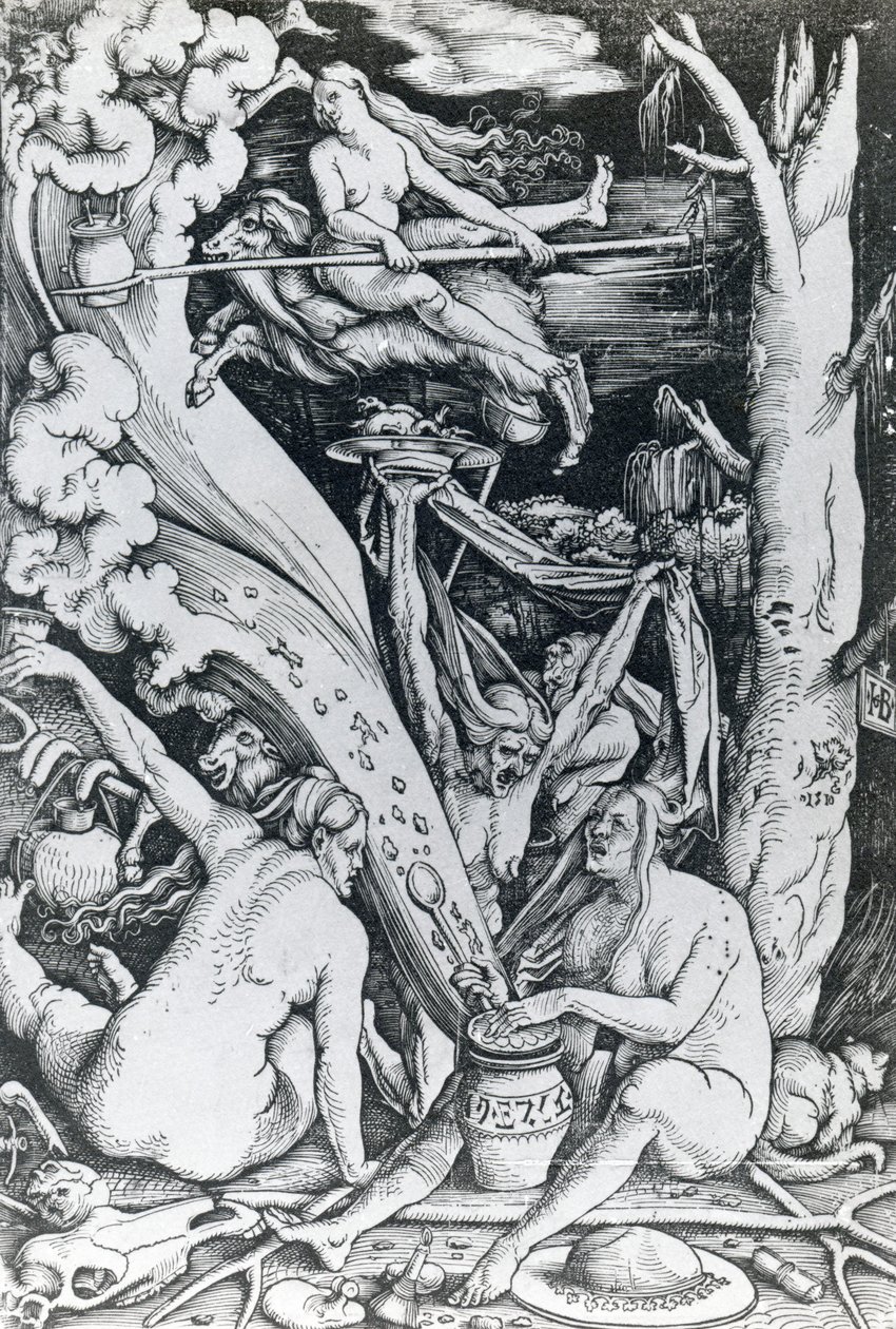 As bruxas no sábado de Hans Baldung Grien