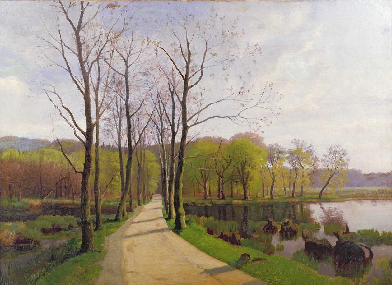 Paisagem de primavera de Hans Brasen
