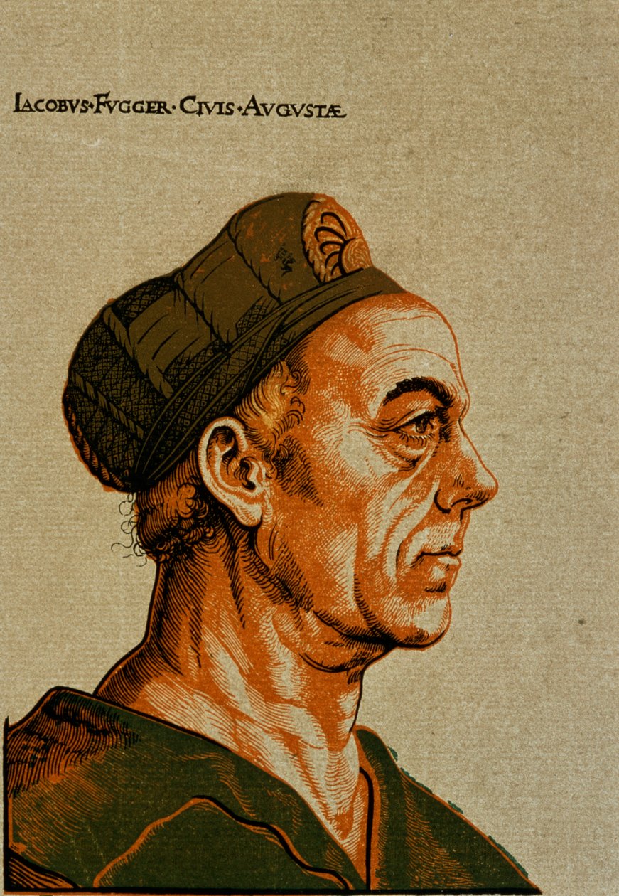 Jakob Fugger II, 151112 (xilogravura de claro-escuro) de Hans Burgkmair