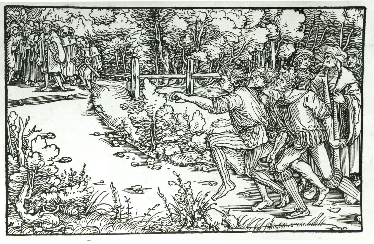 A corrida de Hans Burgkmair