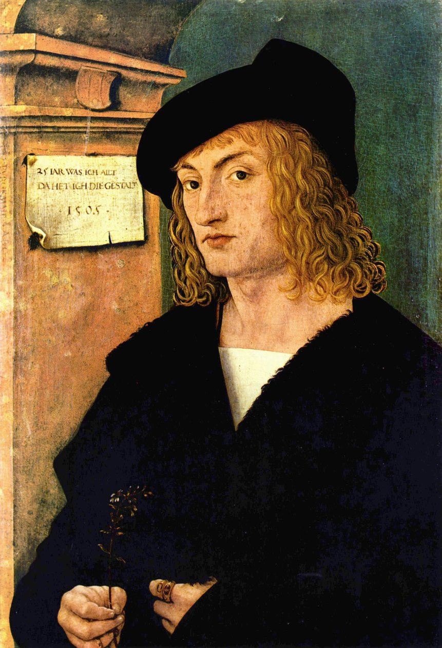 Retrato de Hans Schellenberger de Hans Burgkmair the Elder