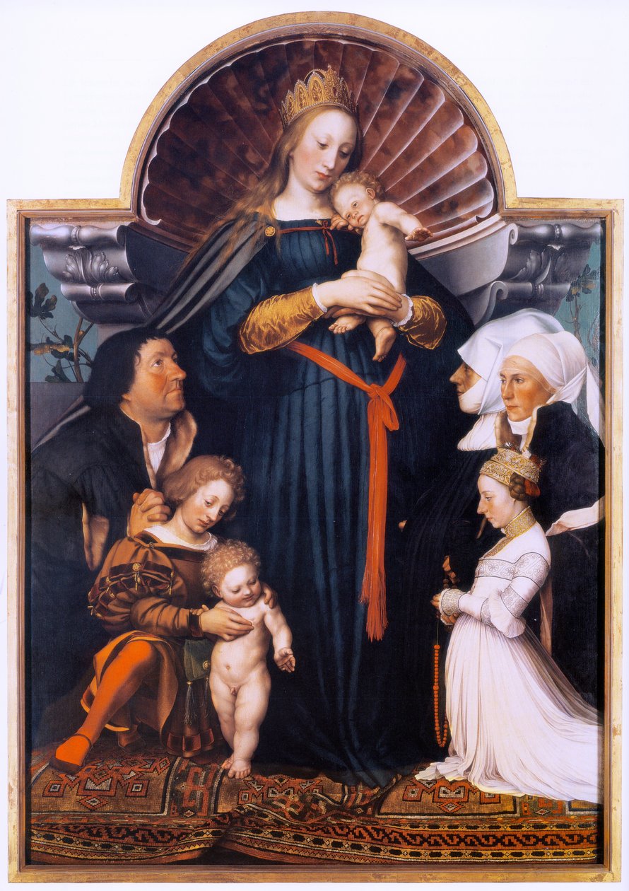 Darmstadt Madonna de Hans Holbein