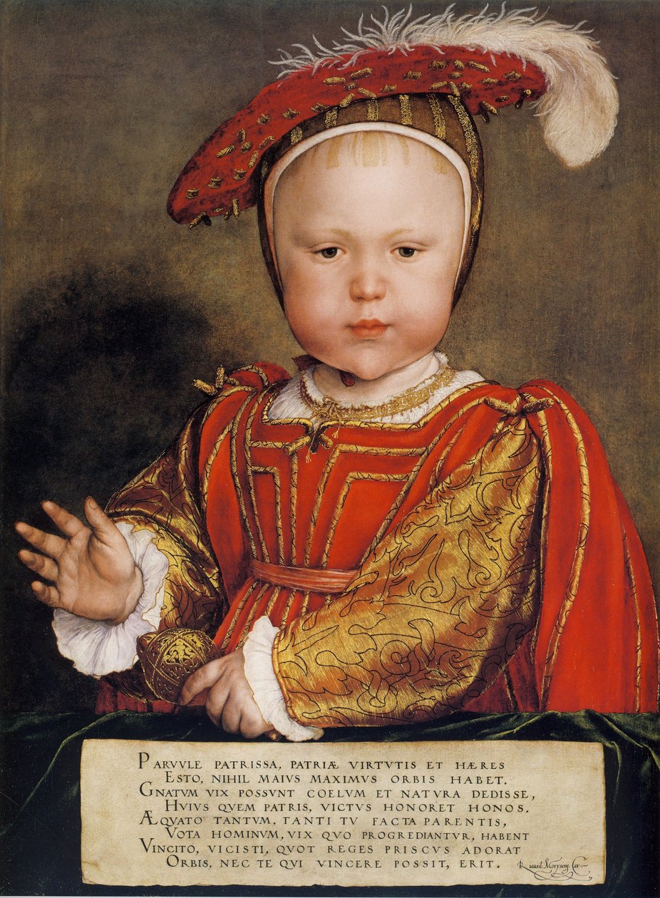Edward Tudor de Hans Holbein