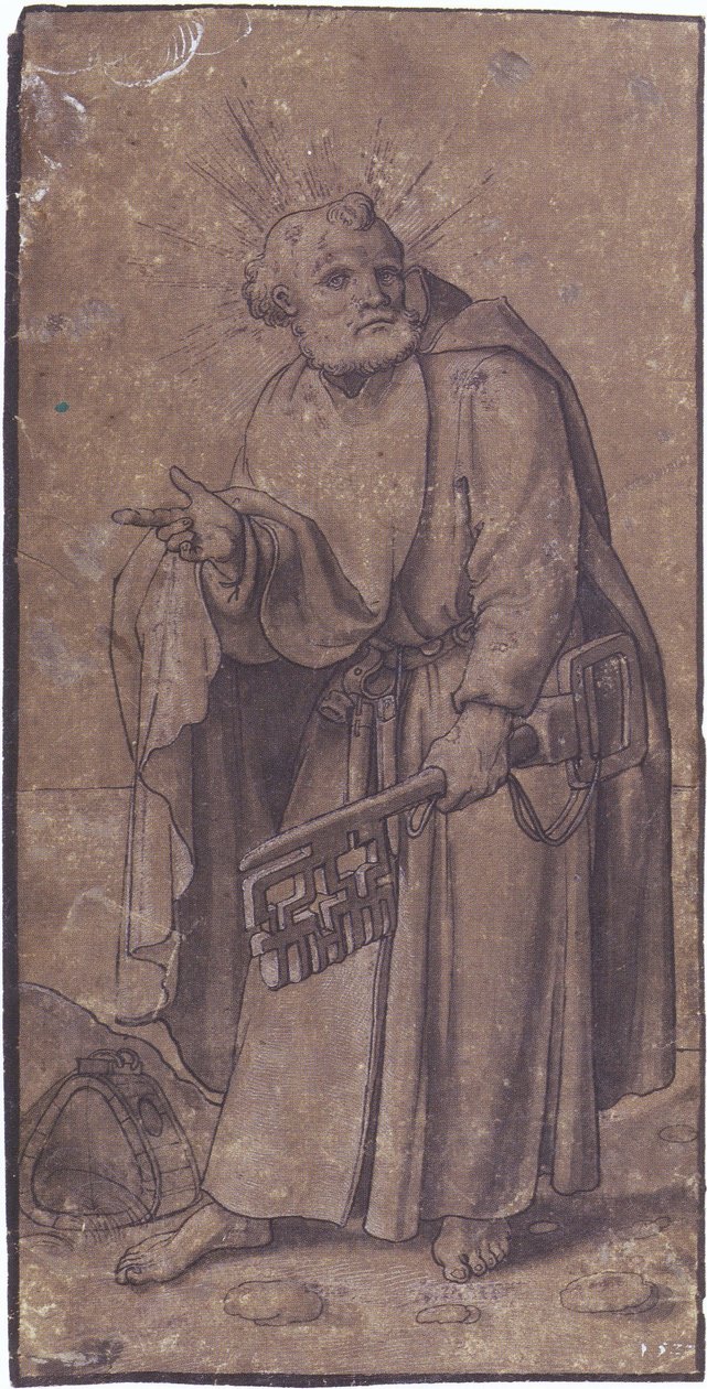 Apóstolo peter de Hans Holbein der Jüngere
