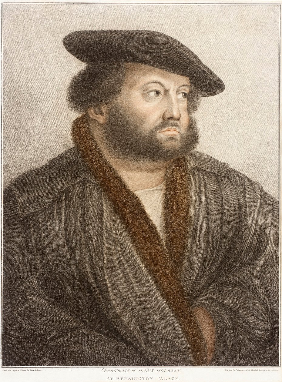 Retrato de Hans Holbein de Hans Holbein der Jüngere