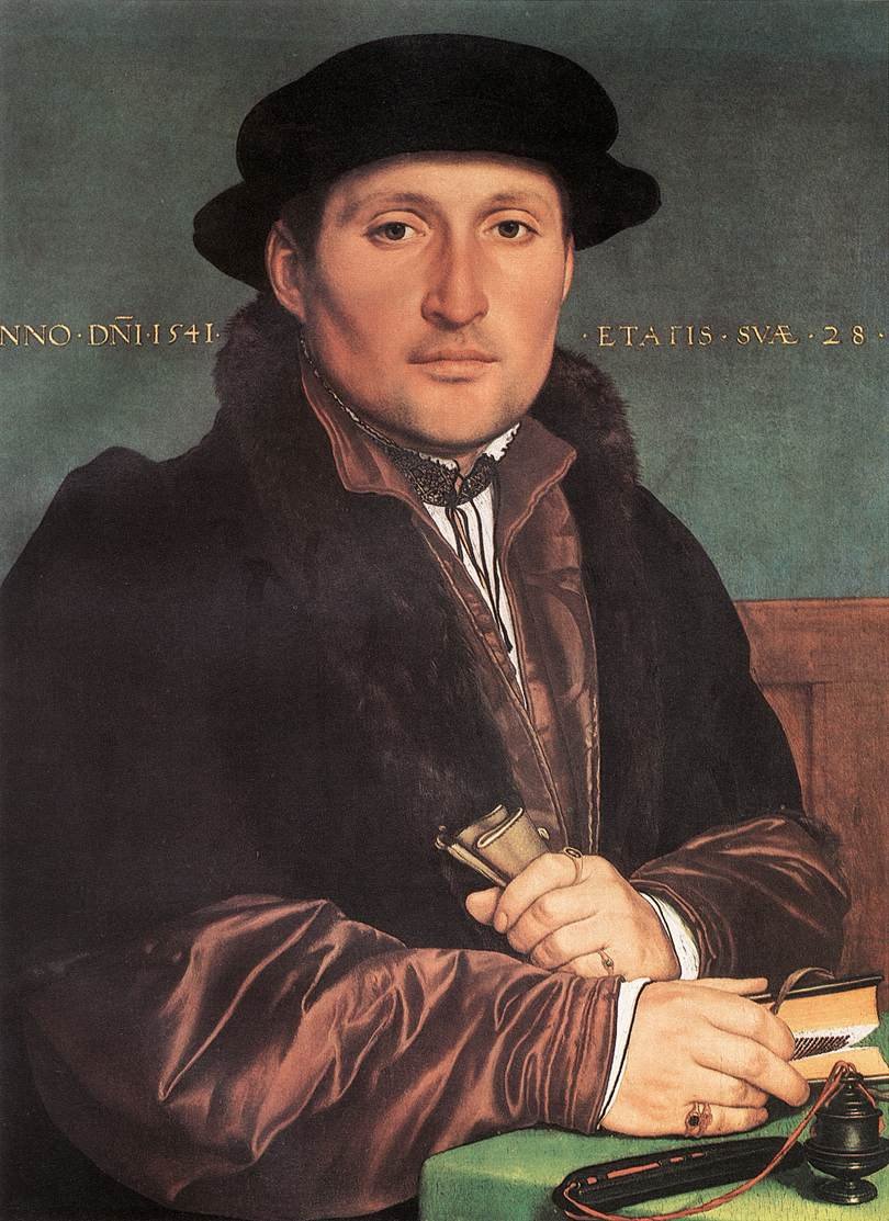 Retrato de um jovem de Hans Holbein der Jüngere