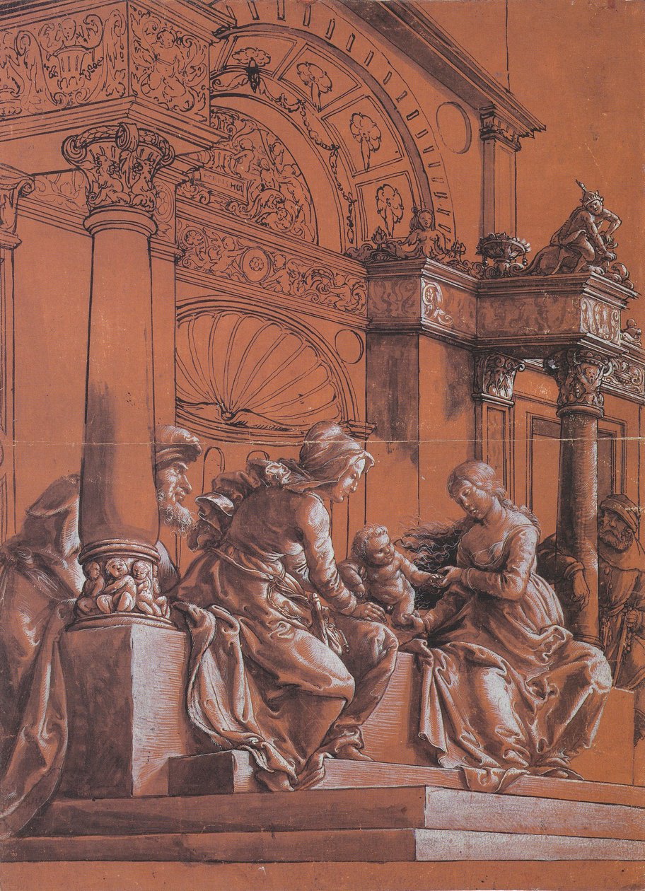 A Sagrada Família de Hans Holbein der Jüngere