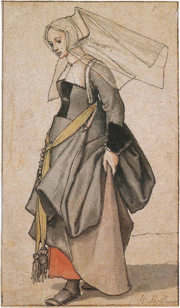 Jovem inglesa de Hans Holbein der Jüngere