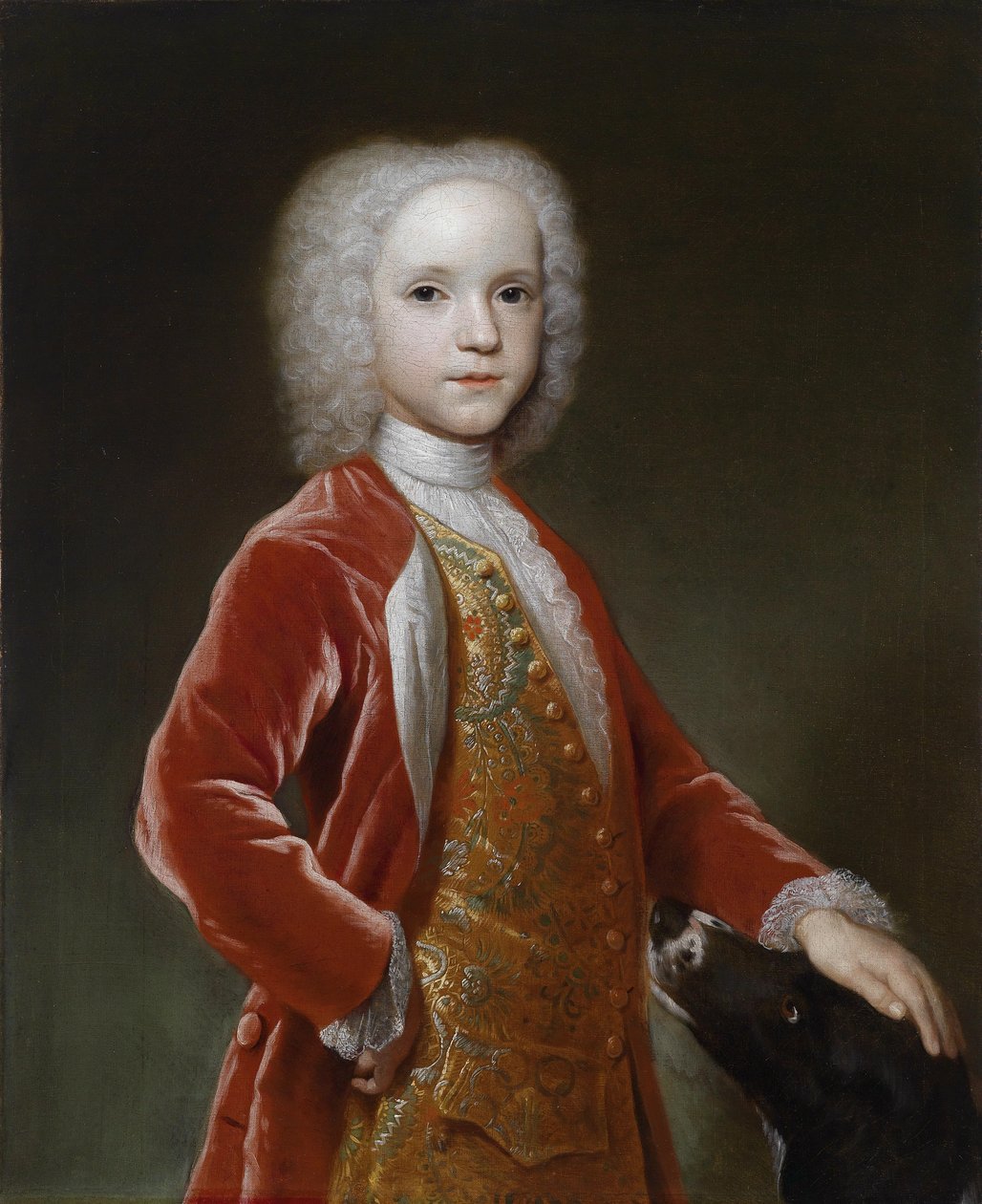 George Bubb Dodington, 1º Barão Melcombe em sua infância de Hans Hysing