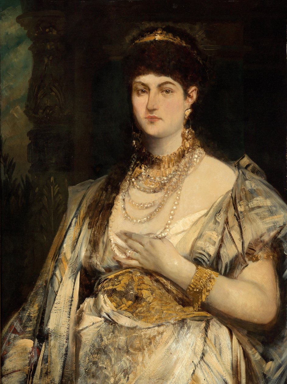 Retrato Henriette Mankiewicz de Hans Makart