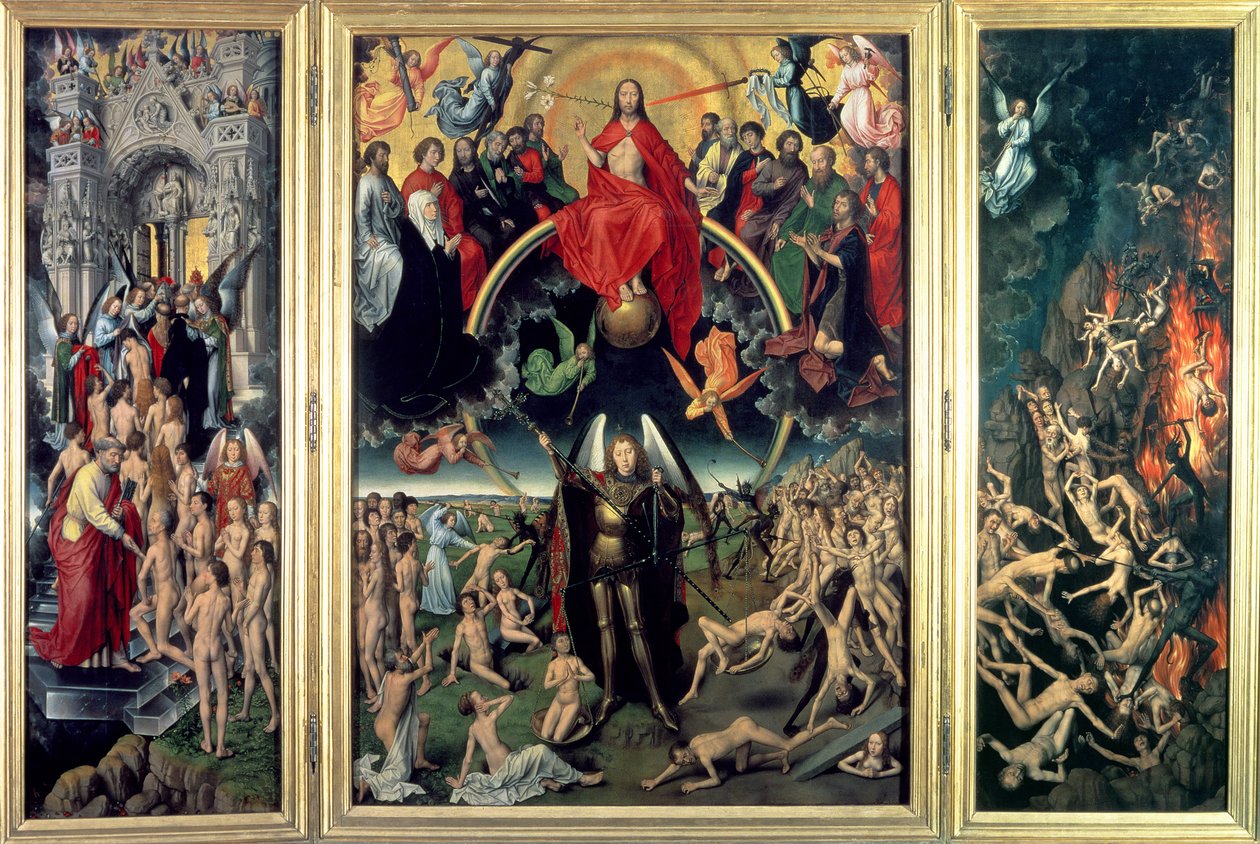 O Juízo Final, 1473 (ver também 178090) de Hans Memling