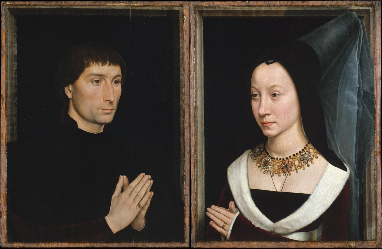Tommaso di Folco e Maria Portinari, c.1470 de Hans Memling