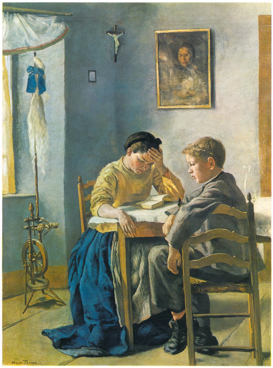 Os irmãos de Hans Thoma