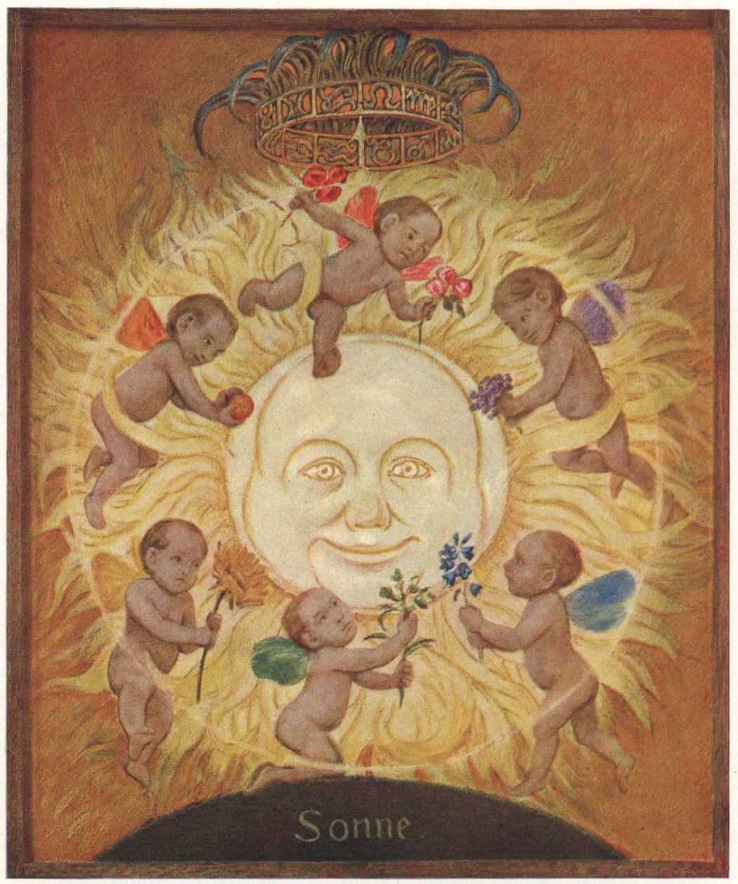 SonnenPortuguês: sunn: n de Hans Thoma
