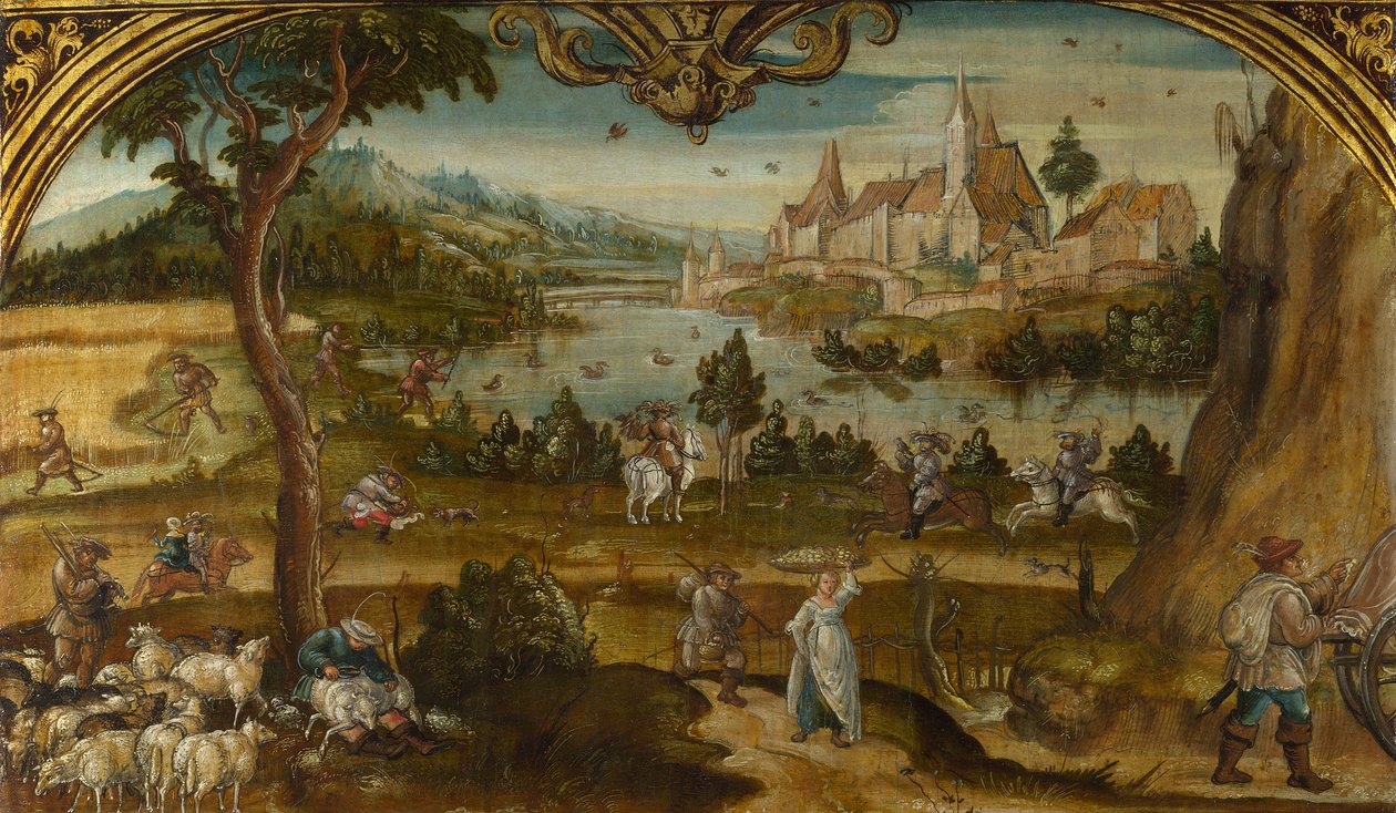 verão de Hans Wertinger