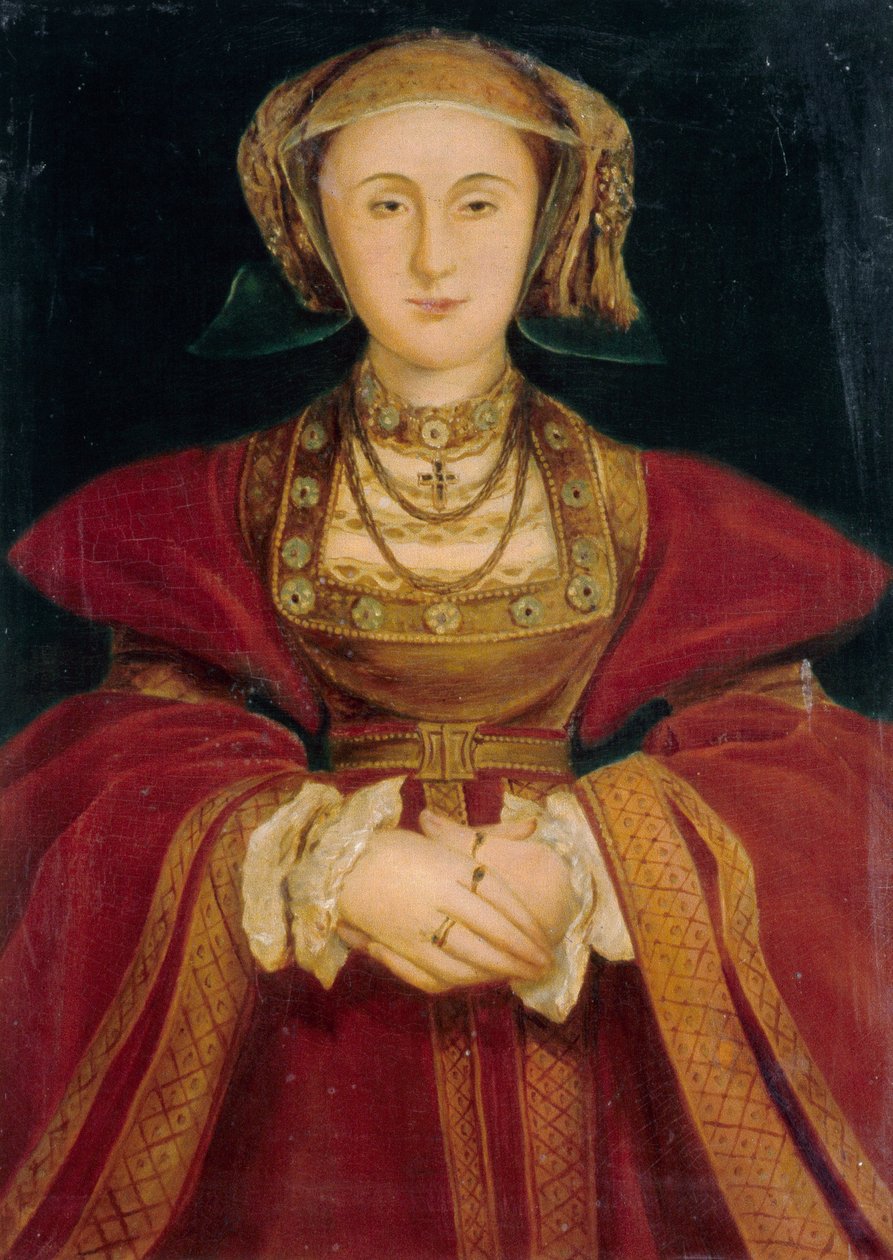 Ana de Cleves, c.1780 (óleo sobre tela) de Hans (after) Holbein the Younger