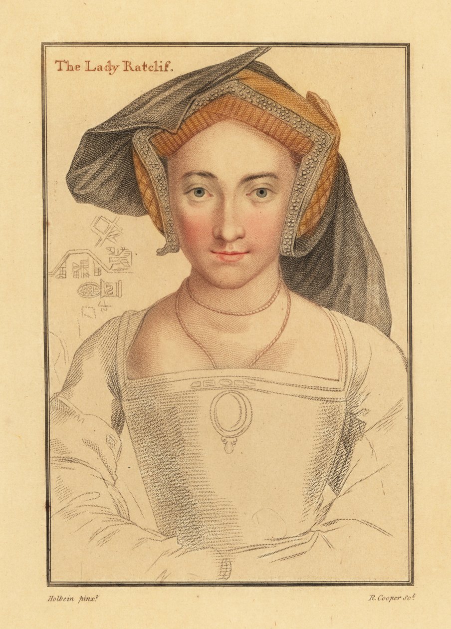 Mary Radcliffe, esposa de Robert de Hans (after) Holbein the Younger