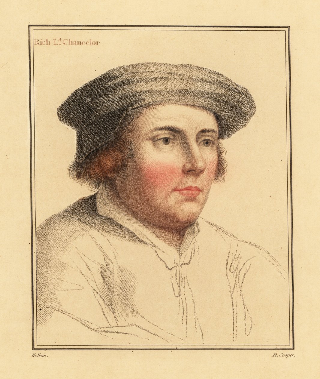 Sir Richard Rich de Hans (after) Holbein the Younger