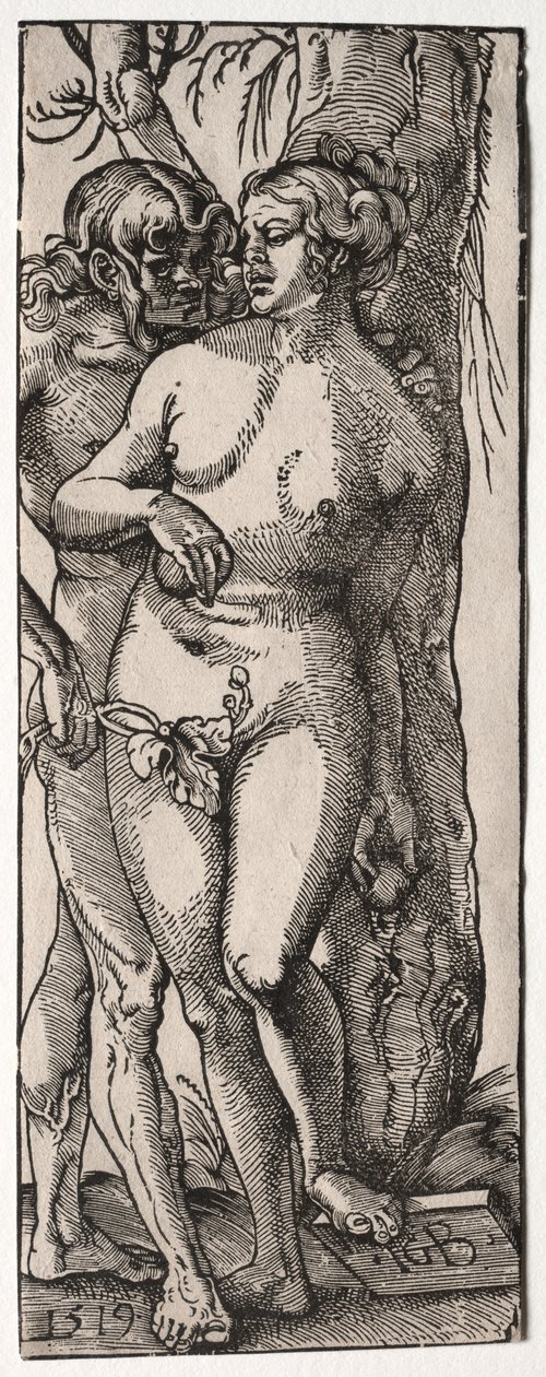 Adão e Eva de Hans Baldung