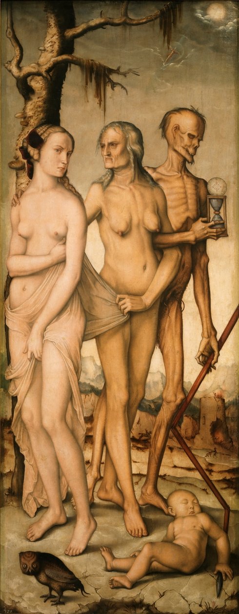 As idades e a morte de Hans Baldung Grien
