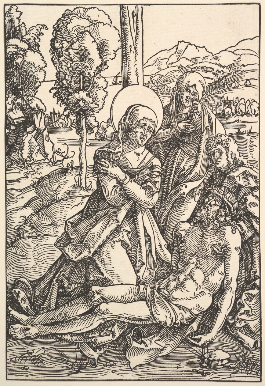 Lamentação por Cristo, 1510. de Hans Baldung