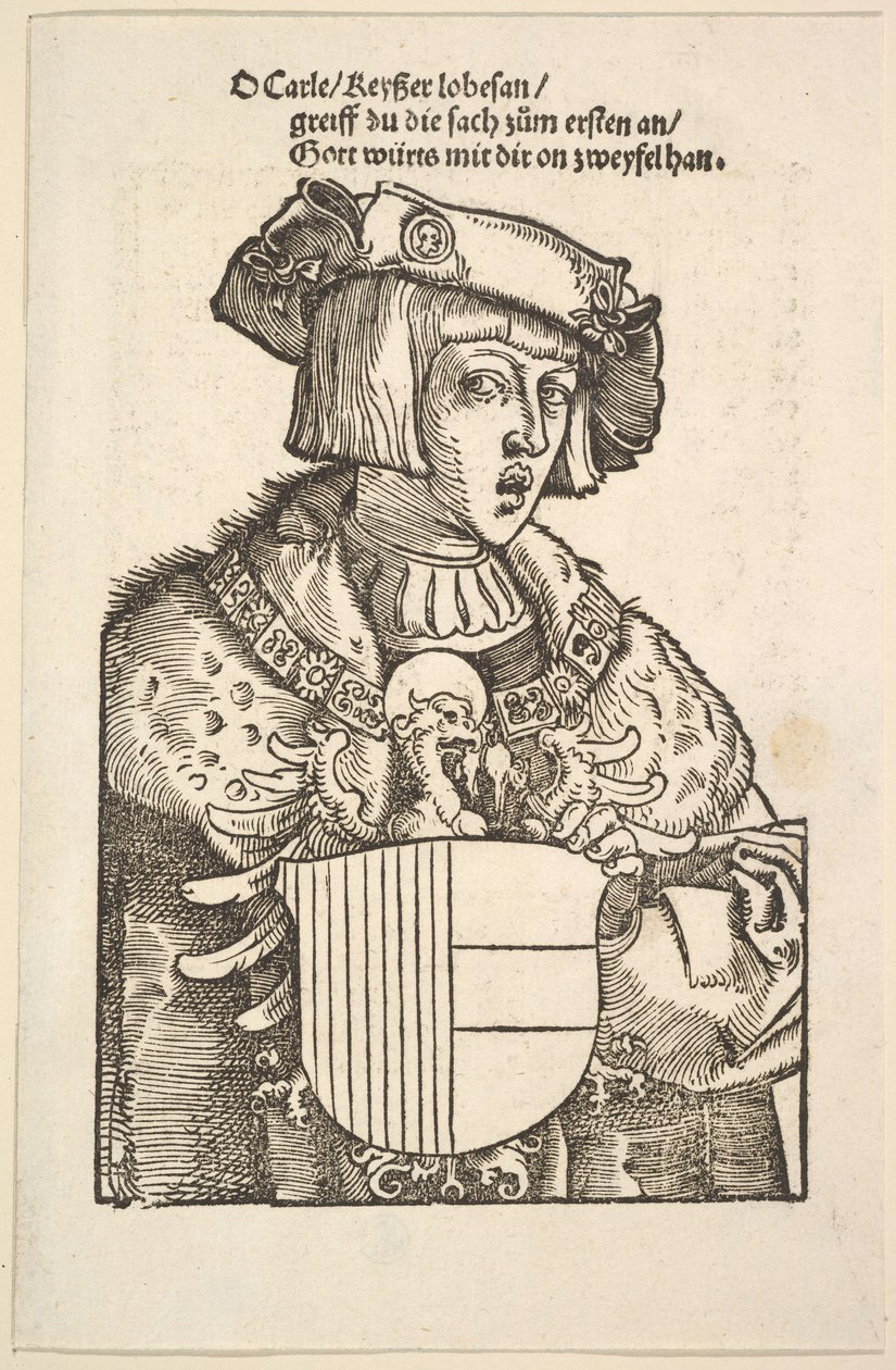 Retrato de Charles V. de Hans Baldung