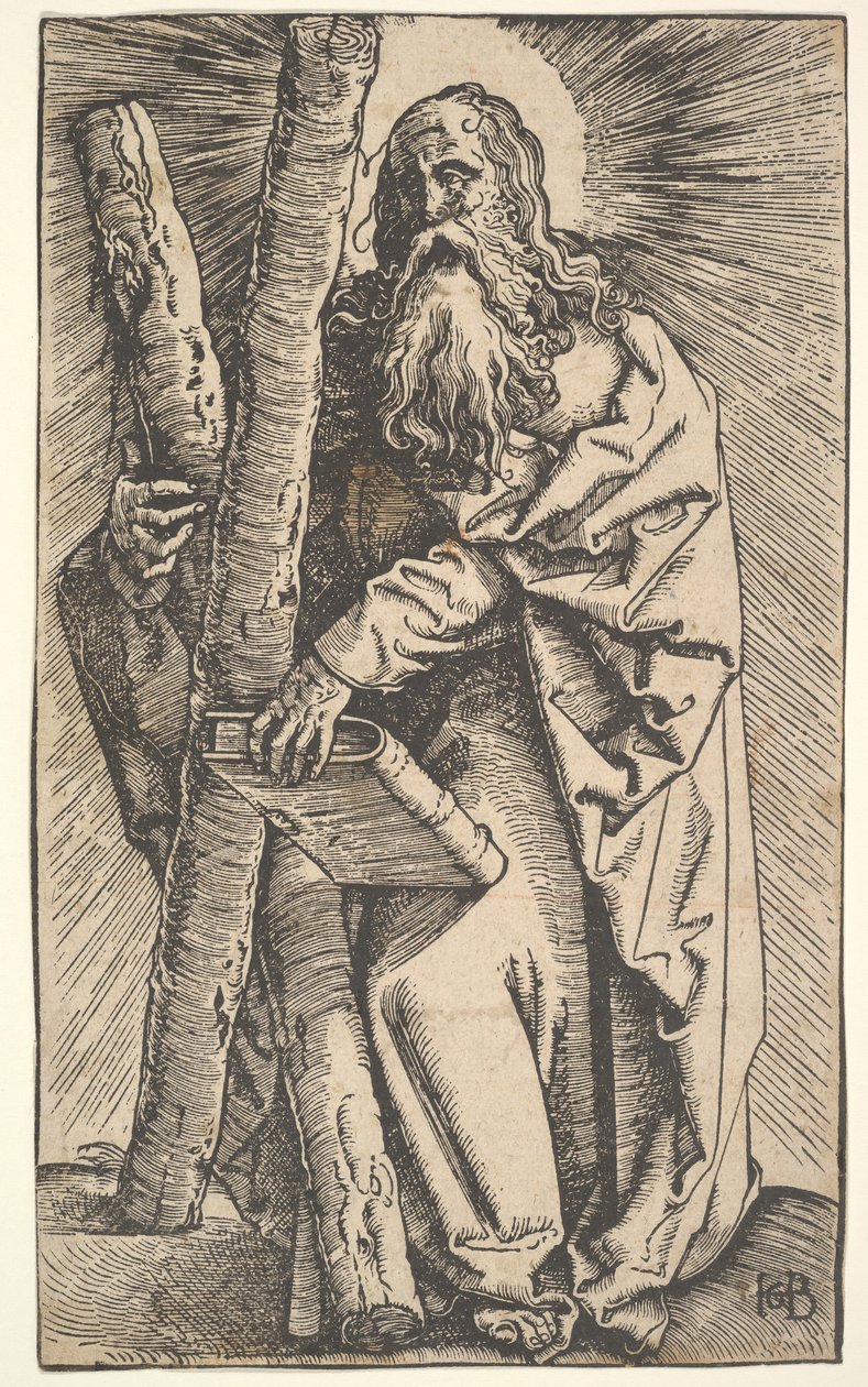 Santo André, séc. XV-XVI. de Hans Baldung