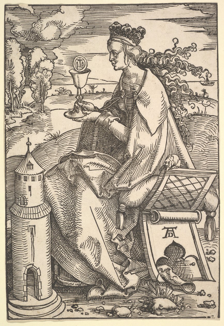 St. Barbara, ca. 1505 de Hans Baldung