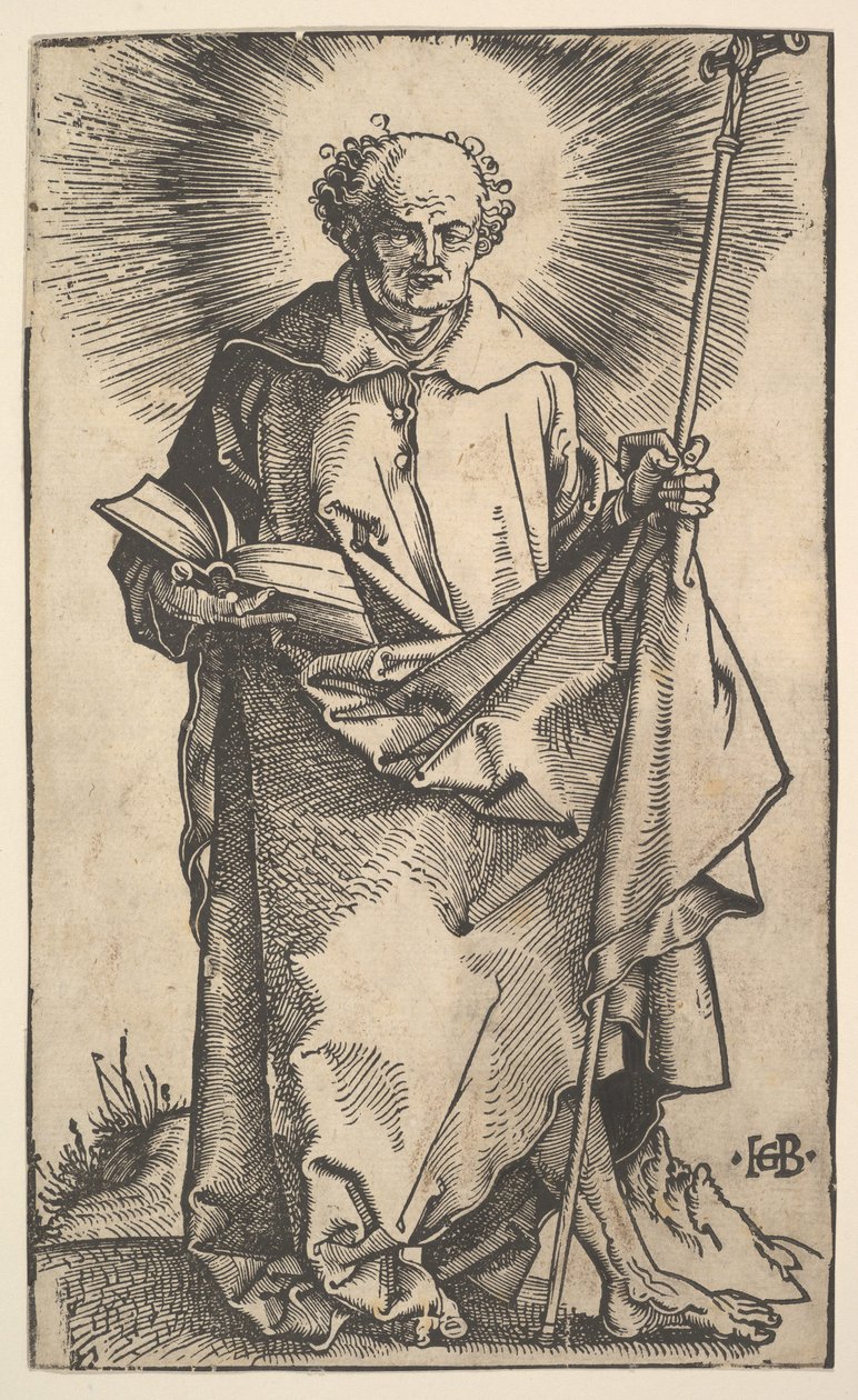 São Filipe de Cristo e dos Apóstolos, 1519. de Hans Baldung